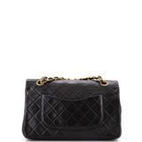Vintage Classic Double Flap Bag Quilted Lambskin Medium