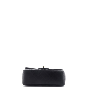 Coco Charms Classic Single Flap Bag Quilted Lambskin Mini