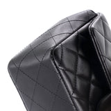 Coco Charms Classic Single Flap Bag Quilted Lambskin Mini