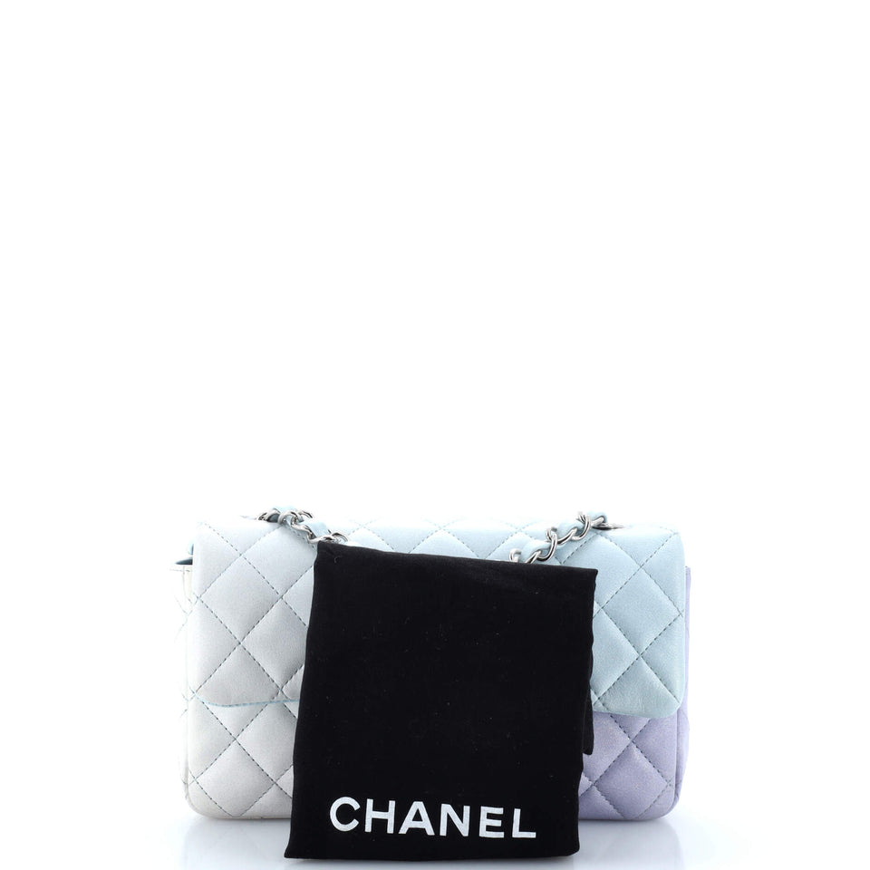 Classic Single Flap Bag Quilted Ombre Lambskin Mini