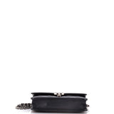 CC Box Wallet on Chain Quilted Calfskin