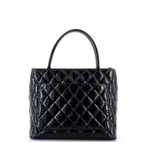 Medallion Tote Quilted Patent