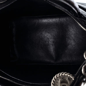 Medallion Tote Quilted Patent