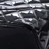 Medallion Tote Quilted Patent