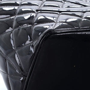 Medallion Tote Quilted Patent