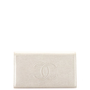 Timeless L-Yen Wallet Caviar Long