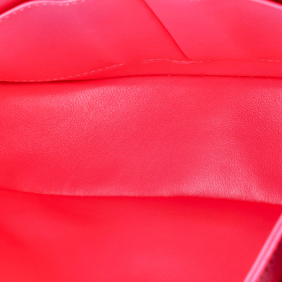 Classic Double Flap Bag Quilted Caviar Small