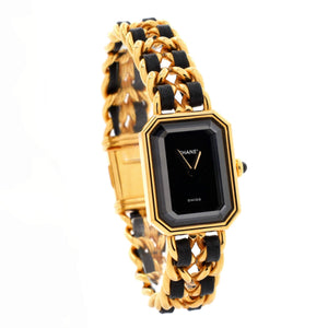 Premiere Rock Quartz Watch Plated Metal and Leather 20
