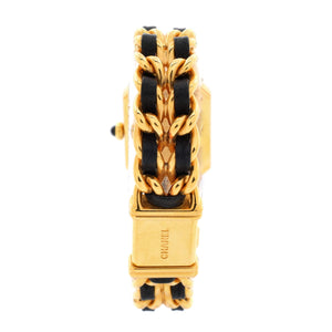 Premiere Rock Quartz Watch Plated Metal and Leather 20
