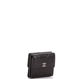 Trifold Wallet Camellia Lambskin Compact