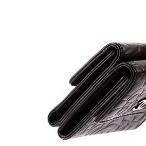 Trifold Wallet Camellia Lambskin Compact