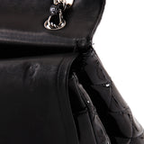 Classic Double Flap Bag Quilted Patent Maxi