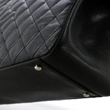 Grand Shopping Tote Quilted Caviar XL