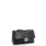 Vintage Classic Double Flap Bag Quilted Lambskin Small