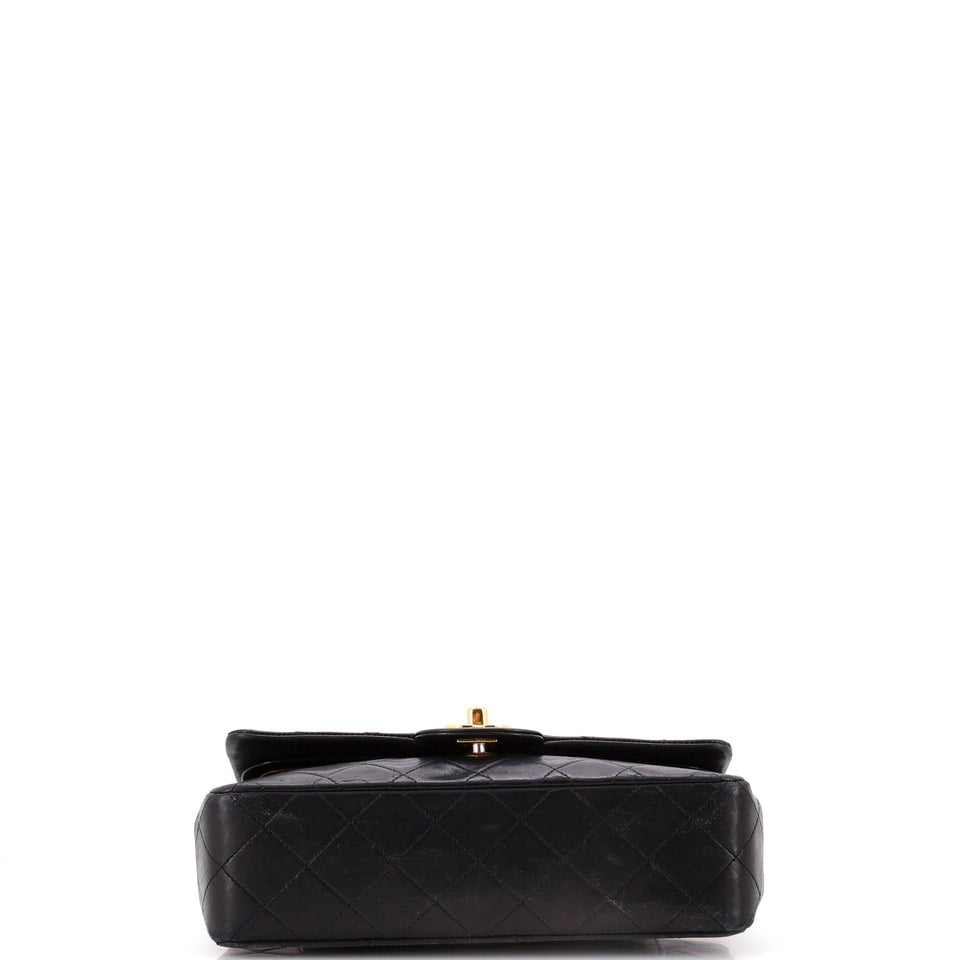 Vintage Classic Double Flap Bag Quilted Lambskin Small