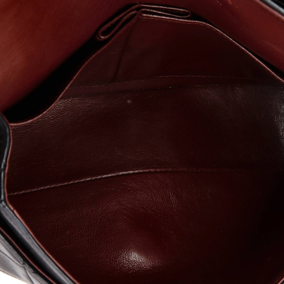 Vintage Classic Double Flap Bag Quilted Lambskin Small