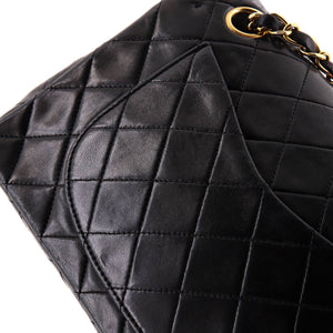 Vintage Classic Double Flap Bag Quilted Lambskin Small