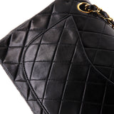 Vintage Classic Double Flap Bag Quilted Lambskin Small