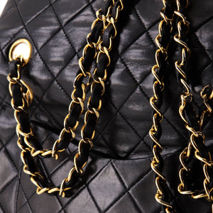 Vintage Classic Double Flap Bag Quilted Lambskin Small