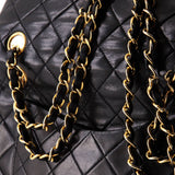 Vintage Classic Double Flap Bag Quilted Lambskin Small