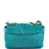 19 Flap Bag Quilted Leather Medium