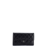 L-Flap Wallet Quilted Lambskin Long