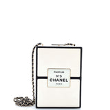 No.5 Perfume Box Evening Clutch Leather