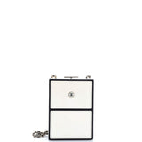 No.5 Perfume Box Evening Clutch Leather