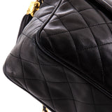 Vintage Front Pocket Camera Bag Quilted Lambskin Medium