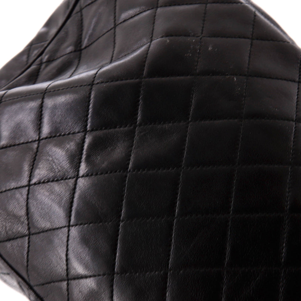 Vintage Front Pocket Camera Bag Quilted Lambskin Medium