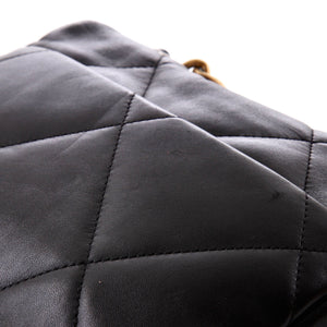19 Flap Bag Quilted Leather Medium