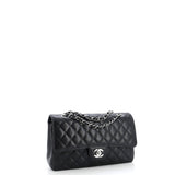 Classic Double Flap Bag Quilted Caviar Medium