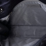 French Riviera Flap Bag Quilted Caviar Large