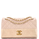Soft Elegance Flap Bag Quilted Distressed Calfskin Jumbo