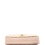Soft Elegance Flap Bag Quilted Distressed Calfskin Jumbo