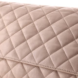 Soft Elegance Flap Bag Quilted Distressed Calfskin Jumbo
