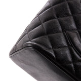 Medallion Tote Quilted Caviar