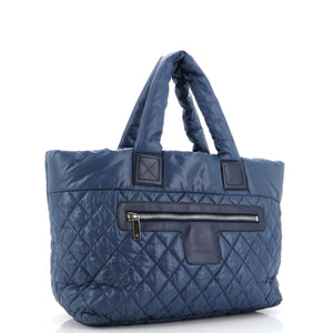 Coco Cocoon Zipped Tote Quilted Nylon Large