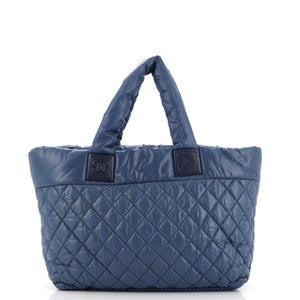 Coco Cocoon Zipped Tote Quilted Nylon Large