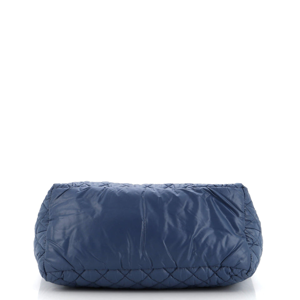 Coco Cocoon Zipped Tote Quilted Nylon Large