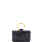 Pearl Crown Wallet on Chain Quilted Lambskin