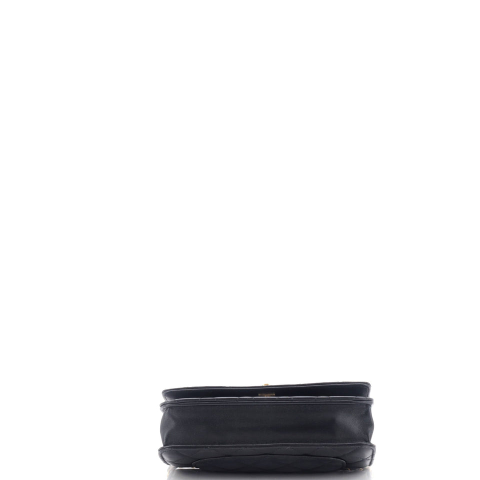 Pearl Crown Wallet on Chain Quilted Lambskin