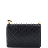 Chic Pearls Flap Bag Quilted Lambskin Small