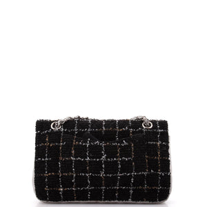 Classic Double Flap Bag Tweed and Quilted Lambskin Medium