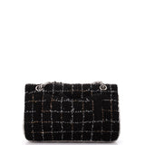 Classic Double Flap Bag Tweed and Quilted Lambskin Medium