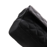 Vintage CC Chain Flap Bag Quilted Satin Mini