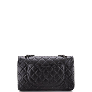 So Black Reissue 2.55 Flap Bag Quilted Aged Calfskin 225