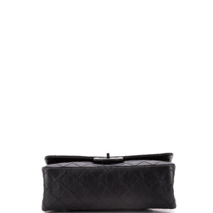 So Black Reissue 2.55 Flap Bag Quilted Aged Calfskin 225