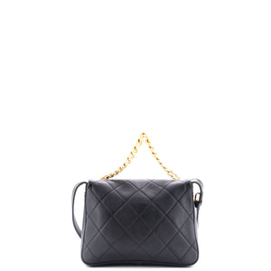 Easy Mood Flap Bag Quilted Calfskin Medium