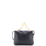 Easy Mood Flap Bag Quilted Calfskin Medium